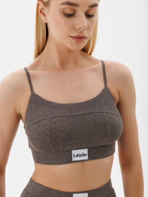 Топ жіночий №1476 Коричневий